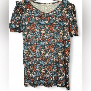 30. NEW Crazy Grid Women’s Floral Top